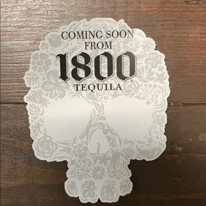 1800 Tequila skull stickers